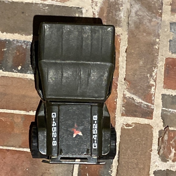 RARE Vintage TONKA  Army Military Green JEEP Truck Pressed Metal 1970's - Picture 10 of 16